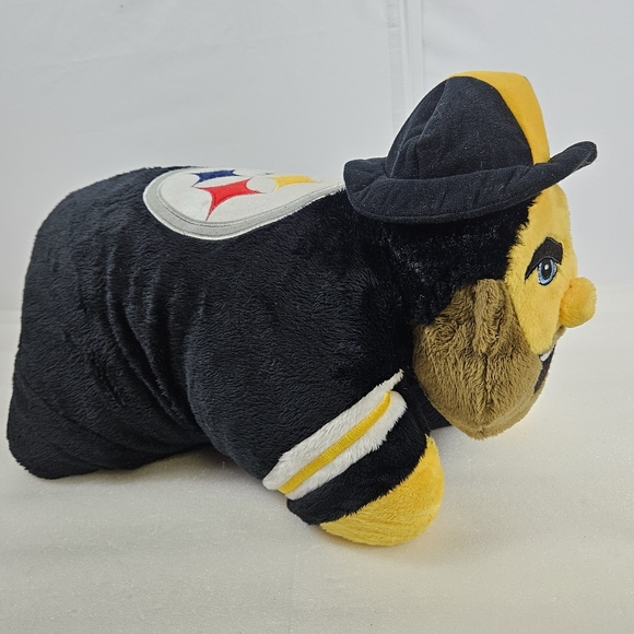 Pittsburgh Steelers Steely McBeam Authentic Pillow Pet NFL Football Plush - Picture 7 of 16
